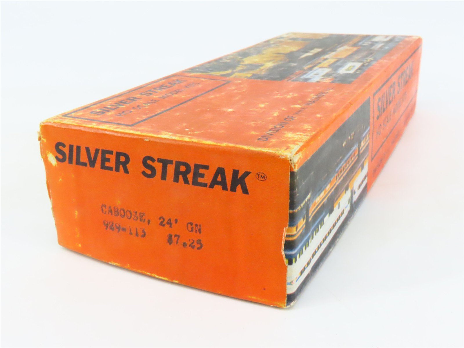 HO Scale Silver Streak Kit 929-113 GN Great Northern Railway 24' Caboose #X204