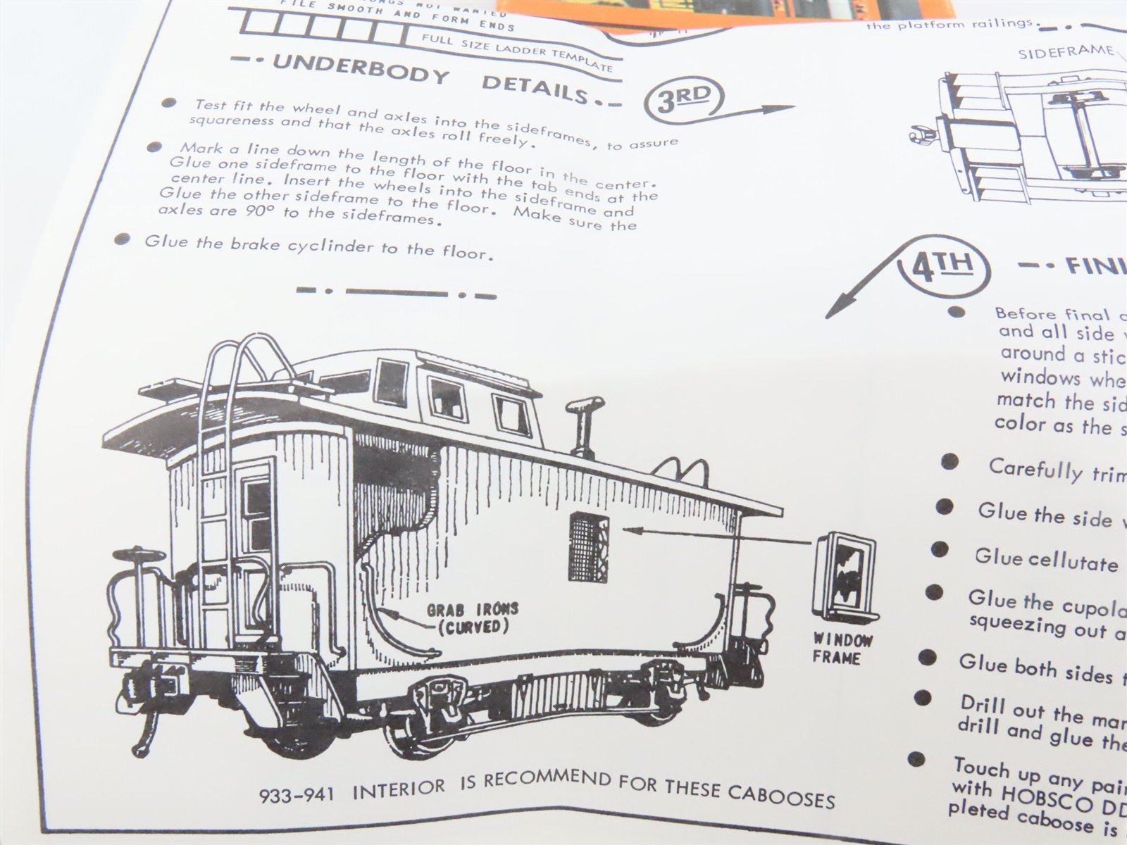 HO Scale Silver Streak Kit 138 LNE Lehigh & New England Railroad Caboose #511