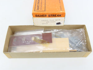 HO Scale Silver Streak Kit 929-123 AT&SF Santa Fe Railroad Caboose #1157