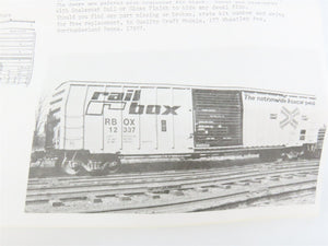 HO Scale Quality Craft Models Kit 330 RBOX Railbox Box Car