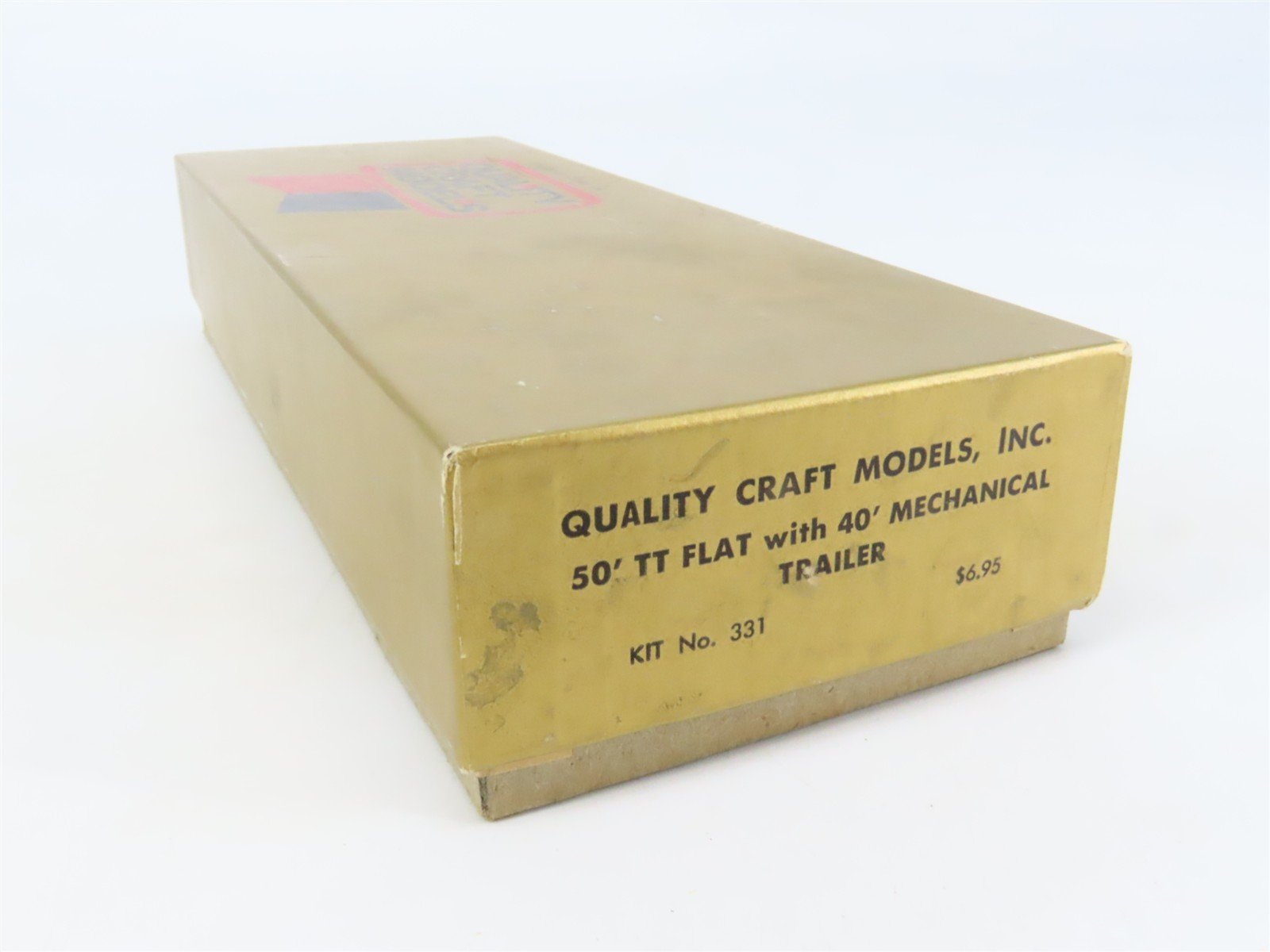 HO Scale Quality Craft Models Kit 331 TTX Weis Markets 50' Flat Car w/ Trailer