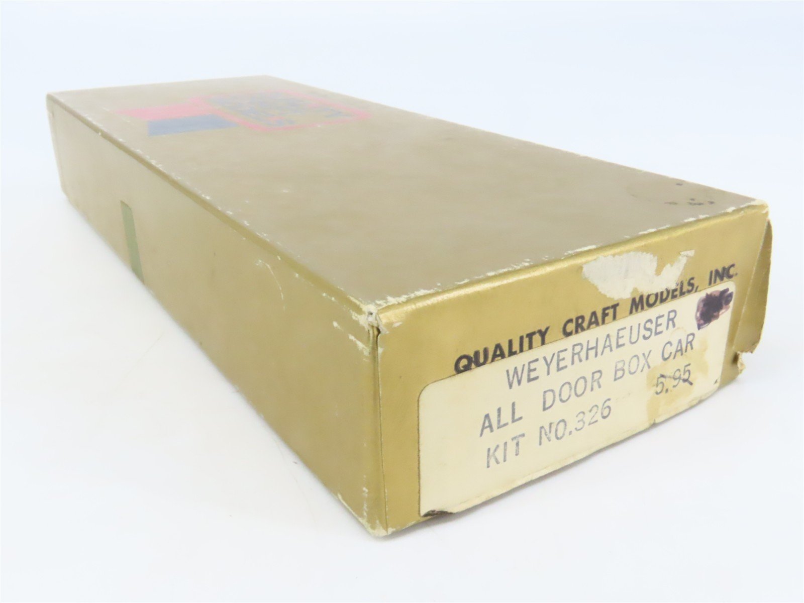 HO Scale Quality Craft Models Kit 326 LUNX Weyerhaeuser All Door Box Car