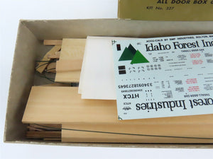 HO Quality Craft Models Kit 327 HTCX Idaho Forest Industries All Door Box Car