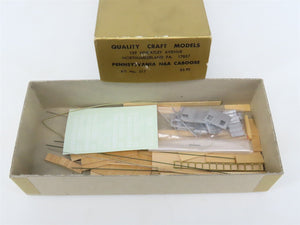 HO Scale Quality Craft Models Kit 317 PRR Pennsylvania Railroad Caboose #34