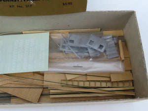 HO Scale Quality Craft Models Kit 317 PRR Pennsylvania Railroad Caboose #34