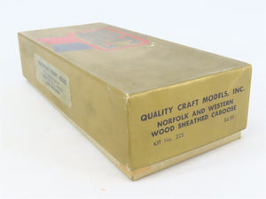 HO Scale Quality Craft Models Kit 325 N&W Norfolk & Western Railroad Caboose