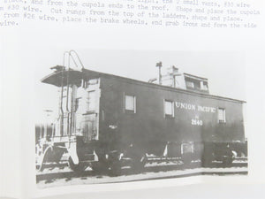 HO Scale Quality Craft Models Kit 336 UP Union Pacific Railroad Caboose