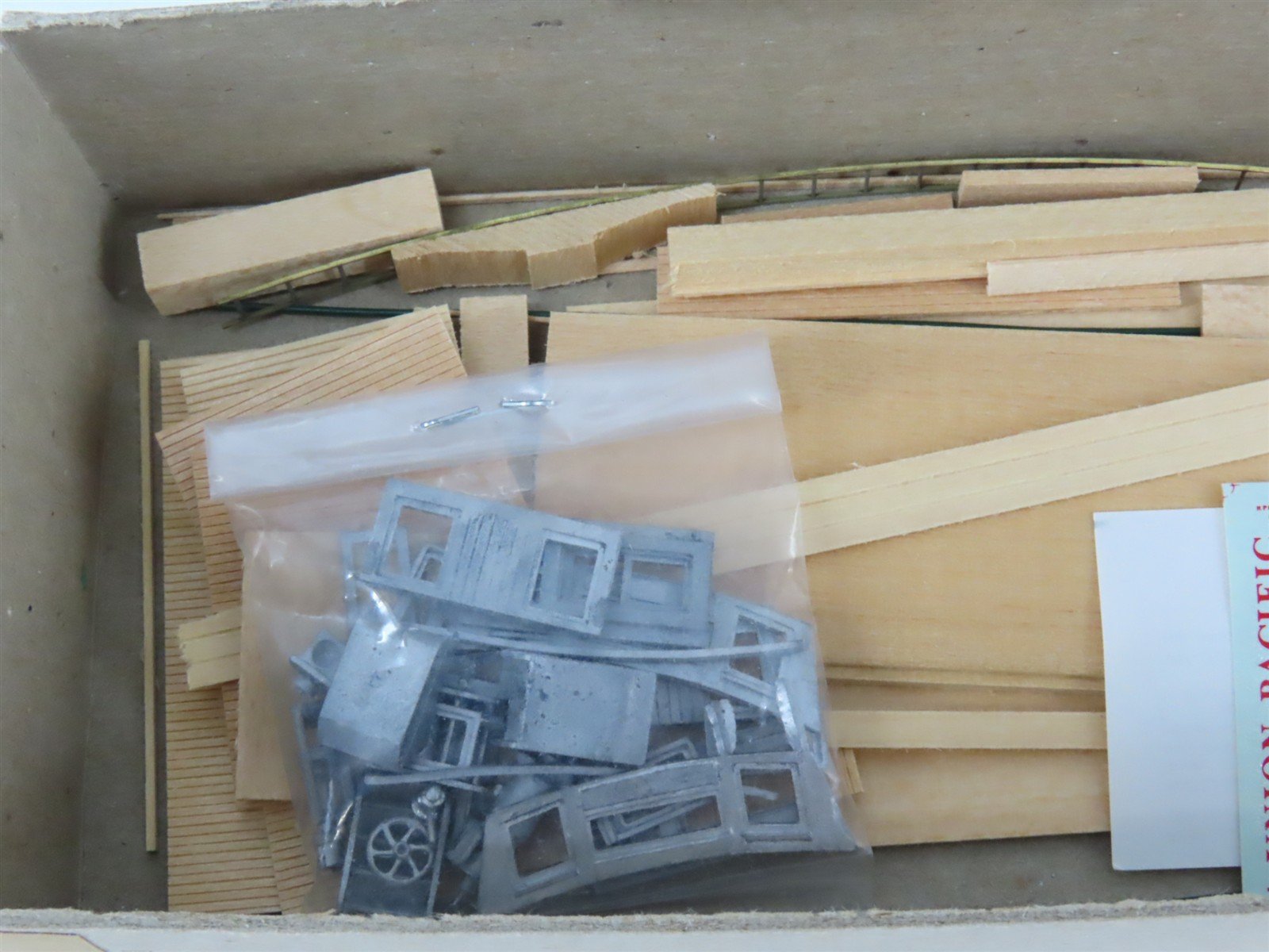 HO Scale Quality Craft Models Kit 336 UP Union Pacific Railroad Caboose
