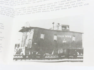 HO Scale Quality Craft Models Kit 336 UP Union Pacific Railroad Caboose