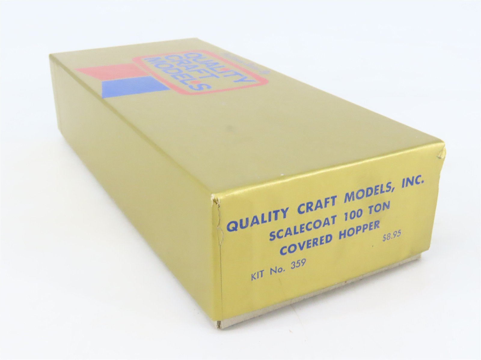 HO Scale Quality Craft Models Kit 359 SCT Scalecoat 100-Ton Covered Hopper
