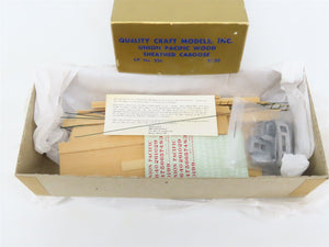 HO Scale Quality Craft Models Kit 336 UP Union Pacific Railroad Caboose