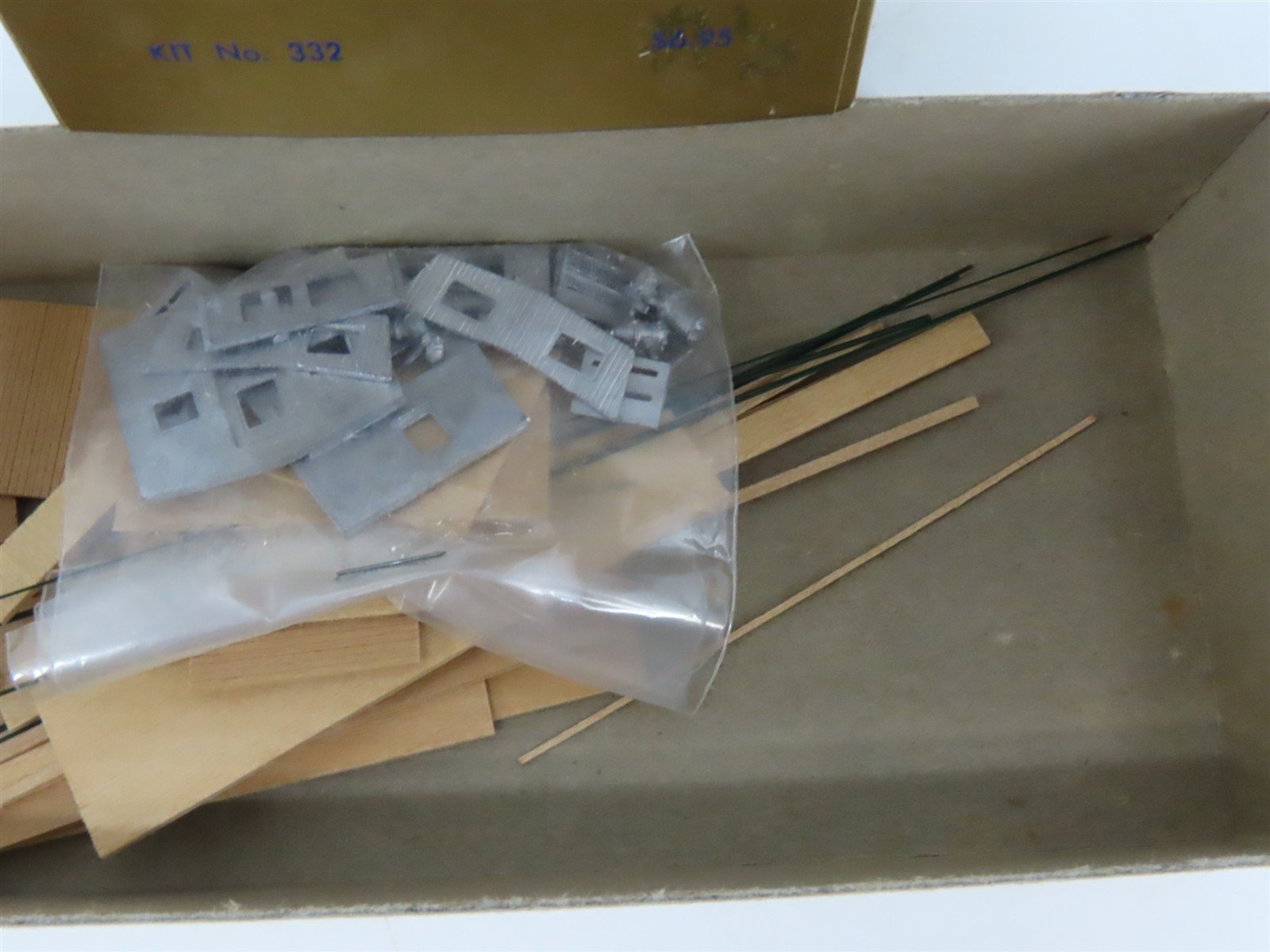 HO Scale Quality Craft Models Kit 332 B&O Baltimore & Ohio Railroad Caboose