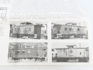 HO Scale Quality Craft Models Kit 332 B&O Baltimore & Ohio Railroad Caboose