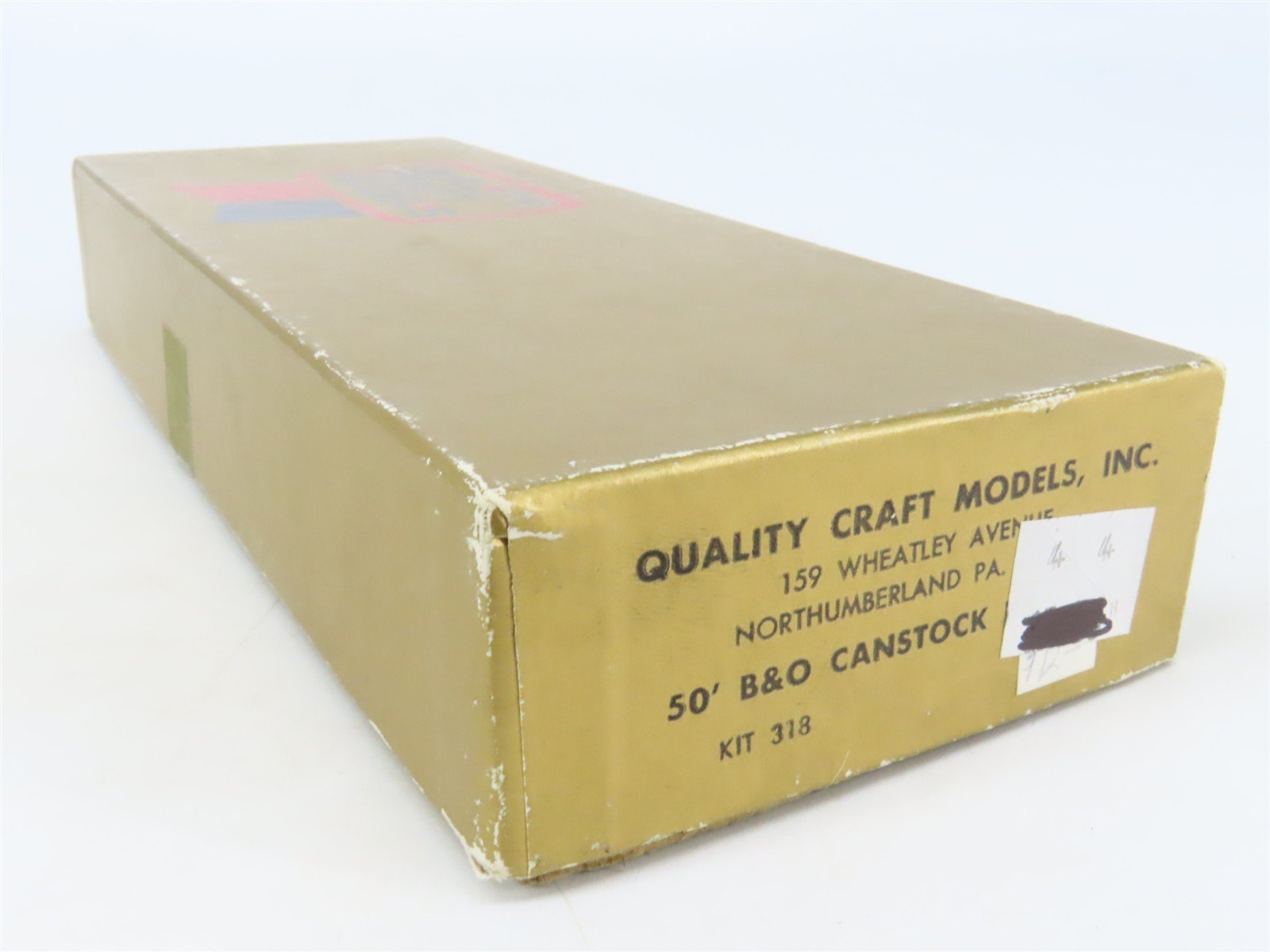 HO Scale Quality Craft Models Kit 318 B&O Baltimore & Ohio 50' Canstock Box Car