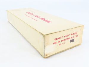HO Scale Quality Craft Models Kit P-1 PRR Pennsylvania Railroad 50' Box Car