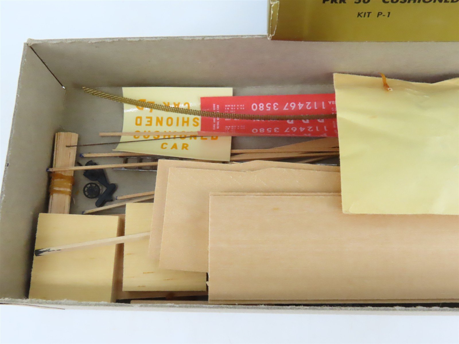 HO Scale Quality Craft Models Kit P-1 PRR Pennsylvania Railroad 50' Box Car