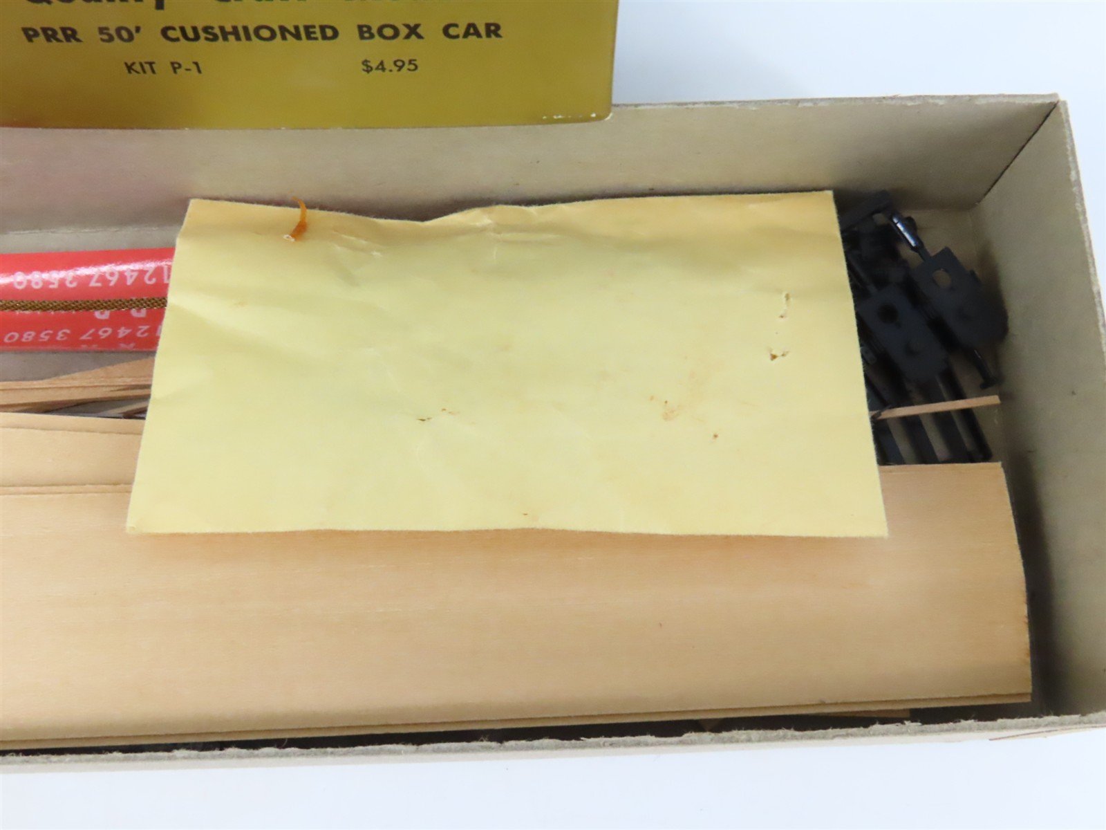 HO Scale Quality Craft Models Kit P-1 PRR Pennsylvania Railroad 50' Box Car