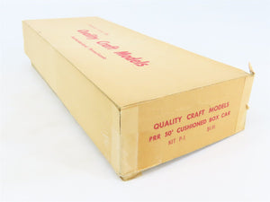 HO Scale Quality Craft Models Kit P-1 PRR Pennsylvania Railroad 50' Box Car
