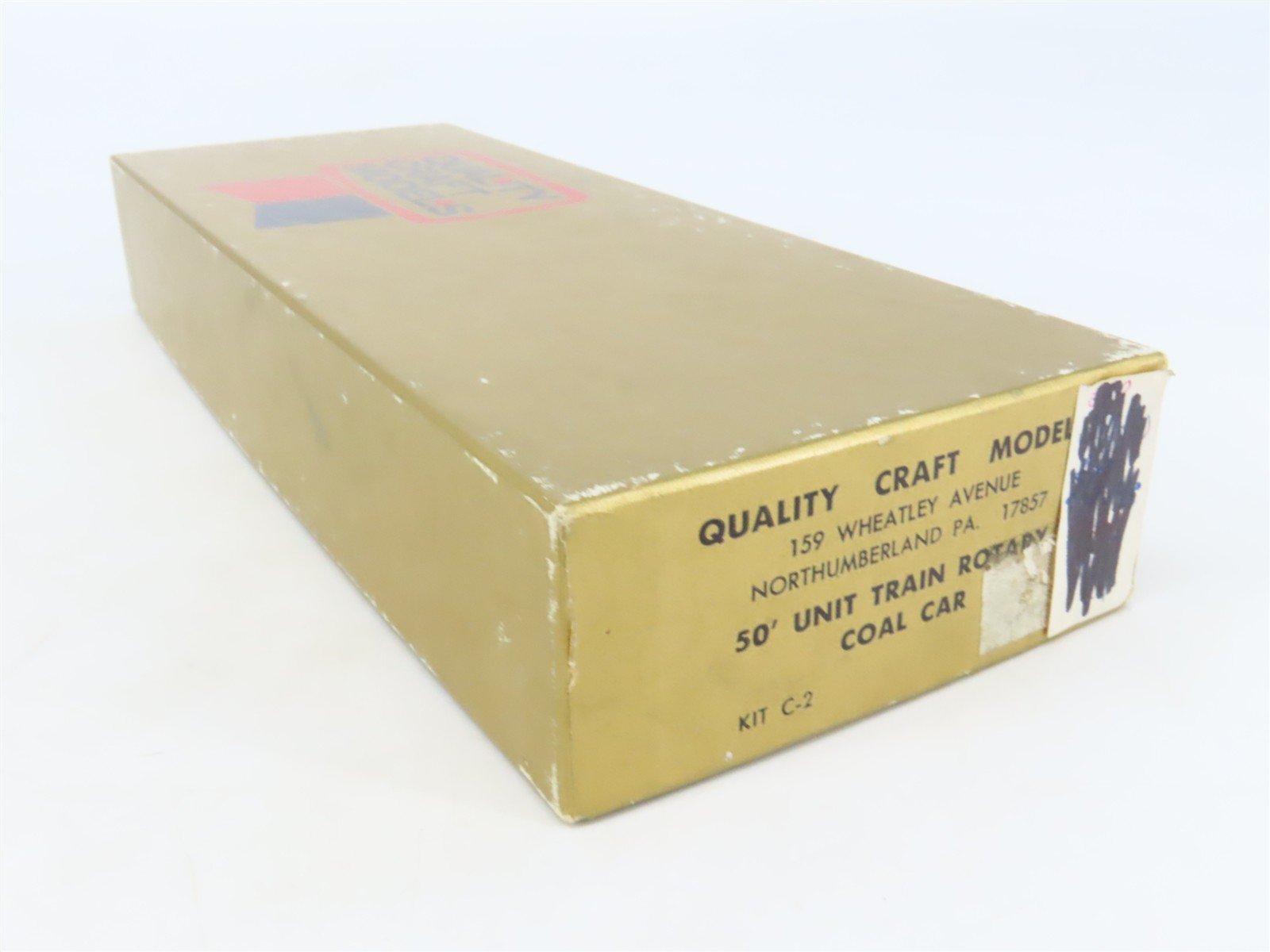 HO Scale Quality Craft Models Kit C-2 GSCX 50' Unit Train Rotary Coal Gondola
