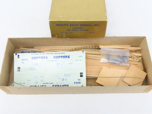 HO Scale Quality Craft Models Kit 345 KFPX Koppers All Door Box Car #100