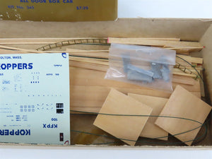 HO Scale Quality Craft Models Kit 345 KFPX Koppers All Door Box Car #100