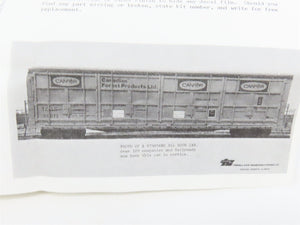 HO Scale Quality Craft Models Kit 345 KFPX Koppers All Door Box Car #100