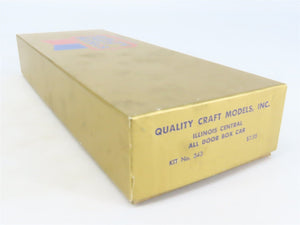 HO Scale Quality Craft Models Kit 343 ICG Illinois Central Gulf All Door Box Car