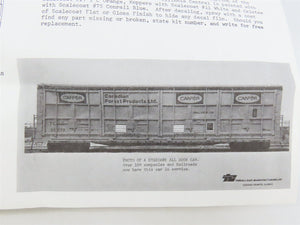 HO Scale Quality Craft Models Kit 343 ICG Illinois Central Gulf All Door Box Car