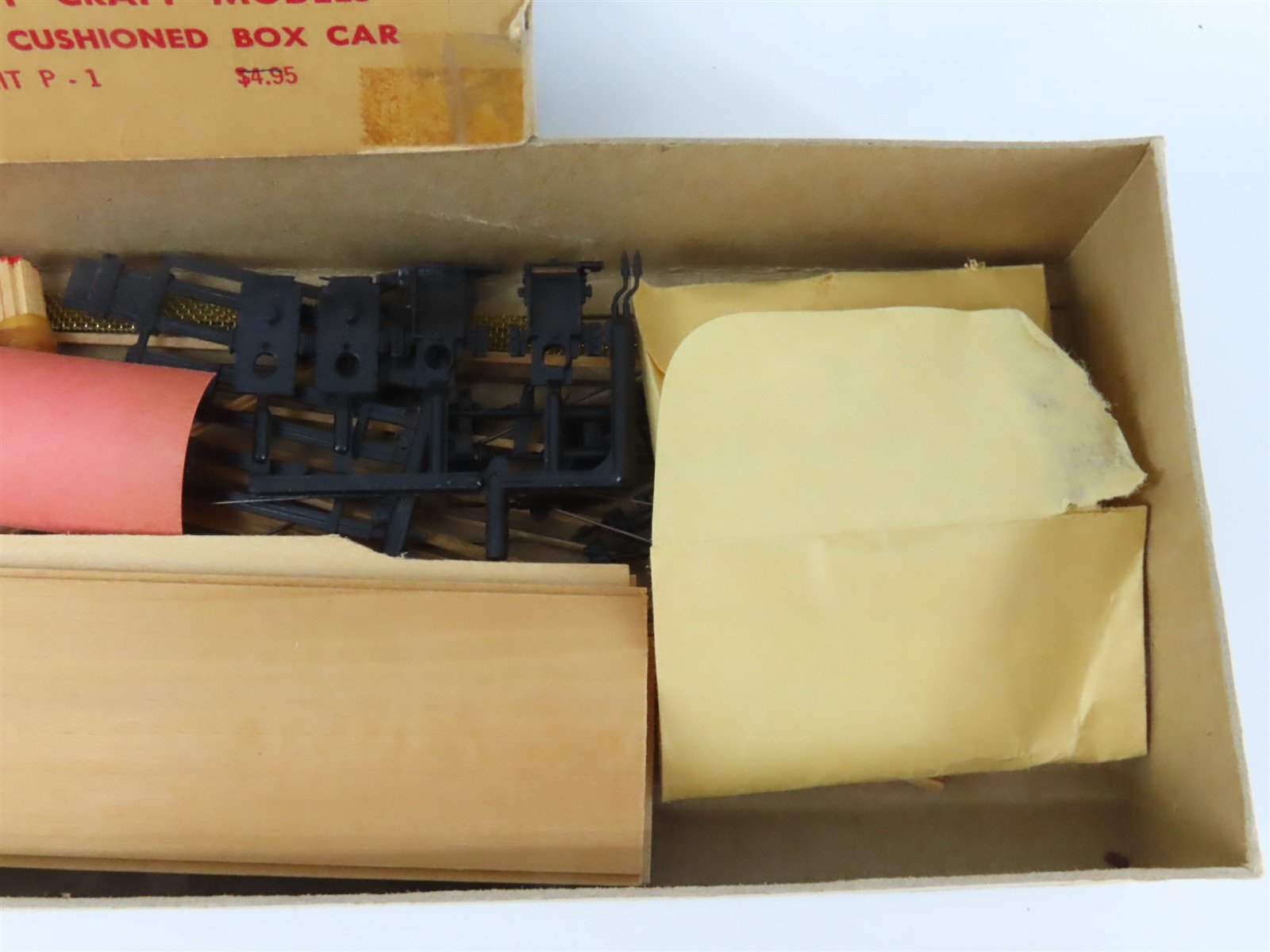 HO Scale Quality Craft Models Kit P-1 PRR Pennsylvania Railroad 50' Box Car