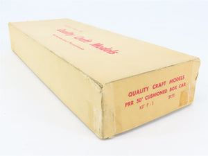 HO Scale Quality Craft Models Kit P-1 PRR Pennsylvania Railroad 50' Box Car