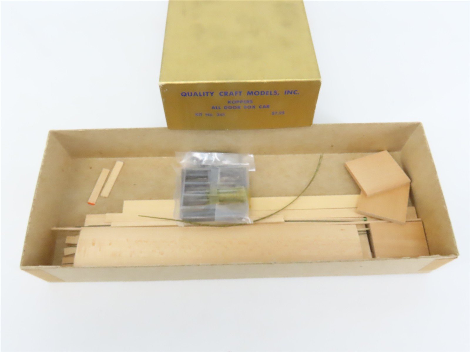 HO Scale Quality Craft Models Kit 345 KFPX Koppers All Door Box Car #100