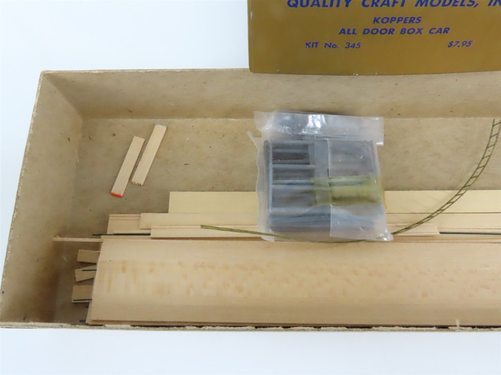 HO Scale Quality Craft Models Kit 345 KFPX Koppers All Door Box Car #100