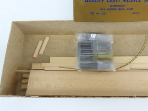 HO Scale Quality Craft Models Kit 345 KFPX Koppers All Door Box Car #100