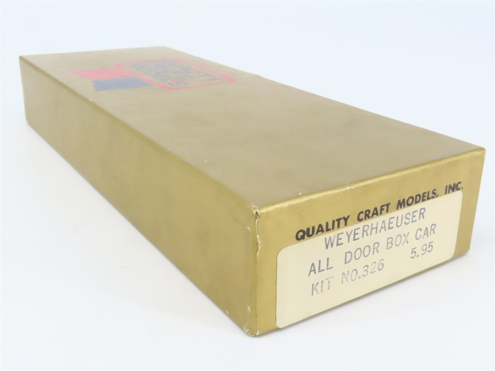 HO Scale Quality Craft Models Kit 326 LUNX Weyerhaeuser All Door Box Car