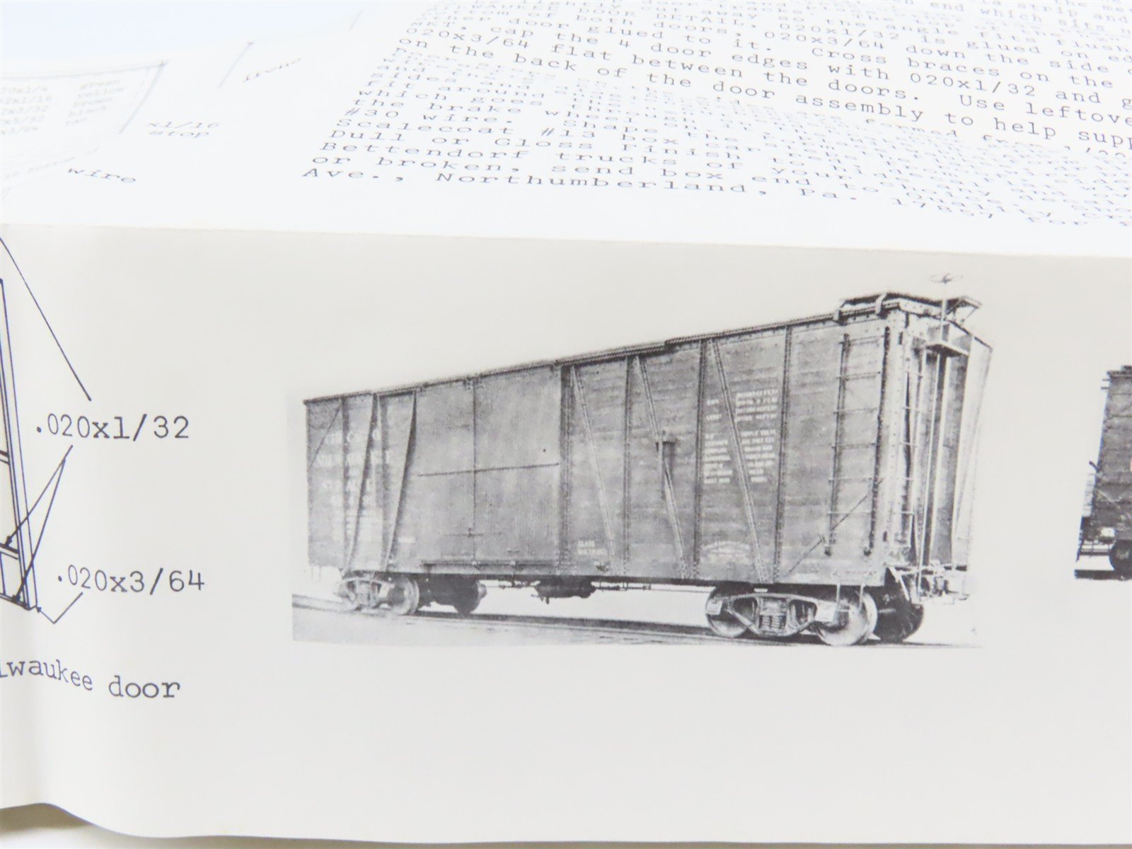 HO Scale Quality Craft Models Kit 1974 Prestige MILW Milwaukee Road 40' Box Car