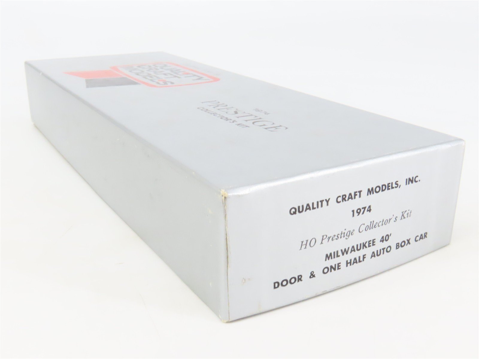 HO Scale Quality Craft Models Kit 1974 Prestige MILW Milwaukee Road 40' Box Car