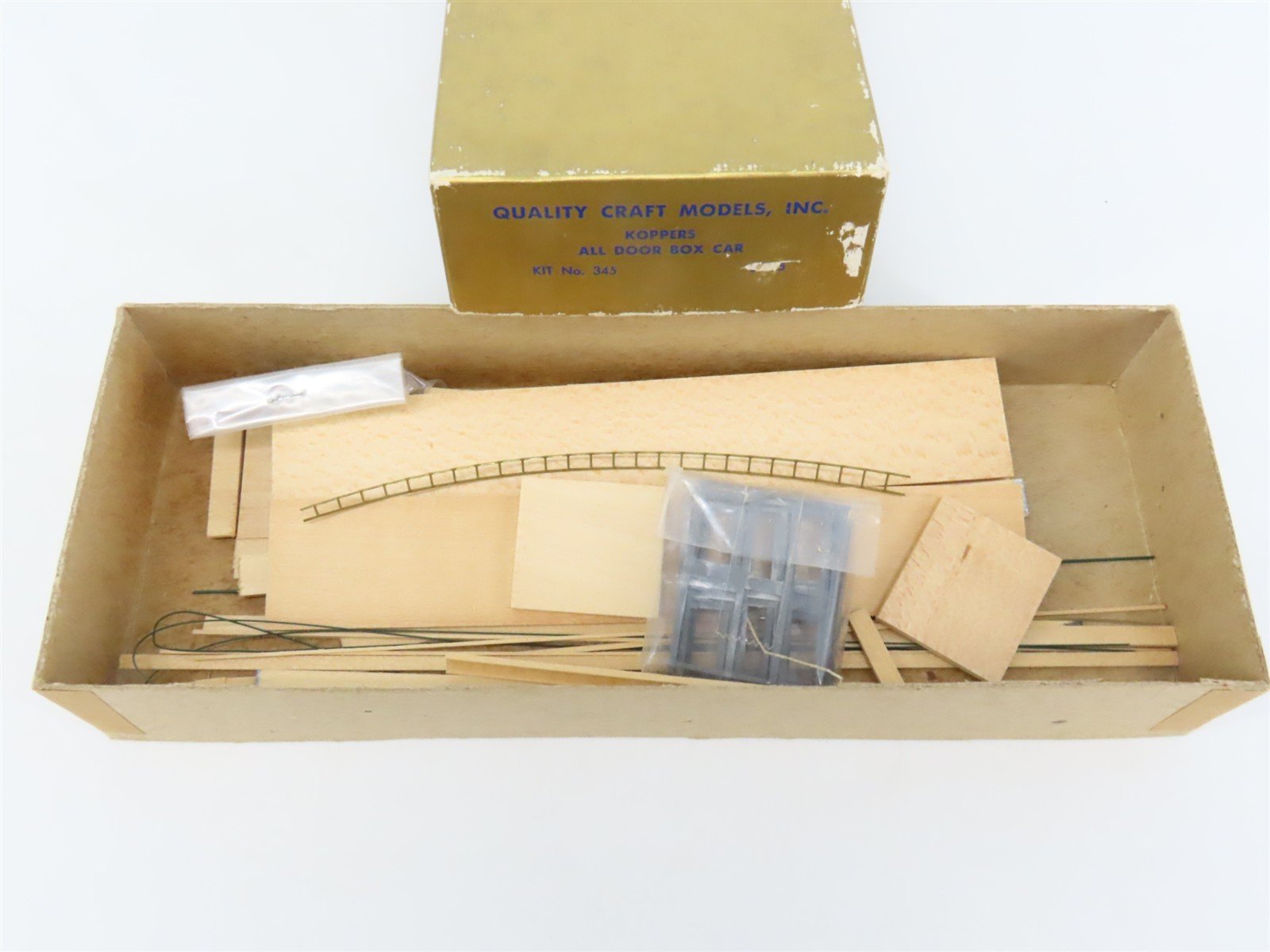 HO Scale Quality Craft Models Kit 345 KFPX Koppers All Door Box Car #100