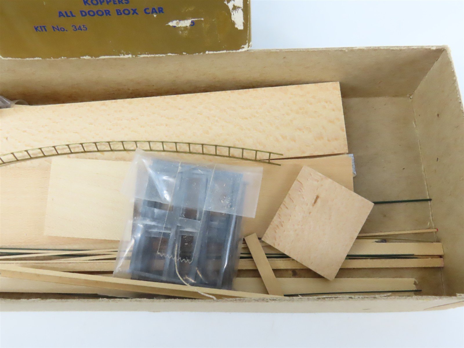 HO Scale Quality Craft Models Kit 345 KFPX Koppers All Door Box Car #100