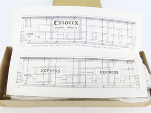 HO Scale Quality Craft Models Kit 345 KFPX Koppers All Door Box Car #100