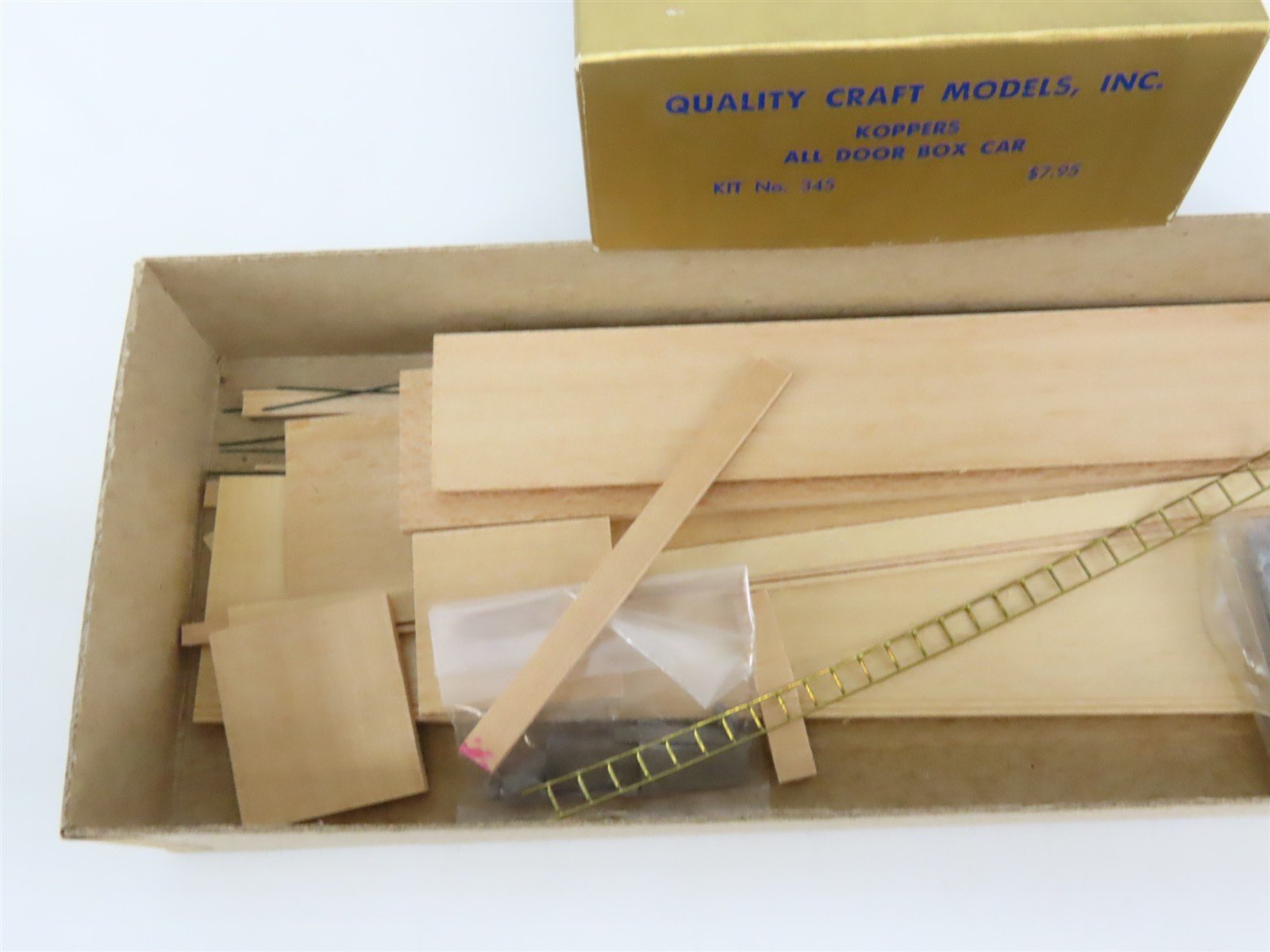 HO Scale Quality Craft Models Kit 345 KFPX Koppers All Door Box Car #100