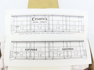 HO Scale Quality Craft Models Kit 345 KFPX Koppers All Door Box Car #100