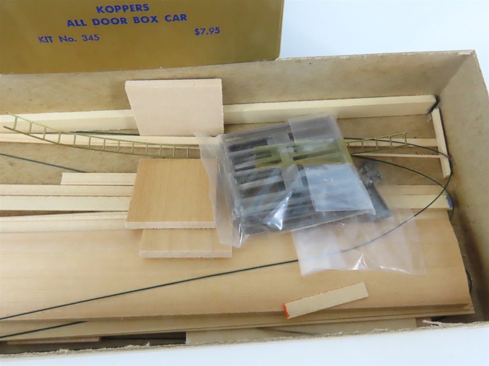 HO Scale Quality Craft Models Kit 345 KFPX Koppers All Door Box Car #100
