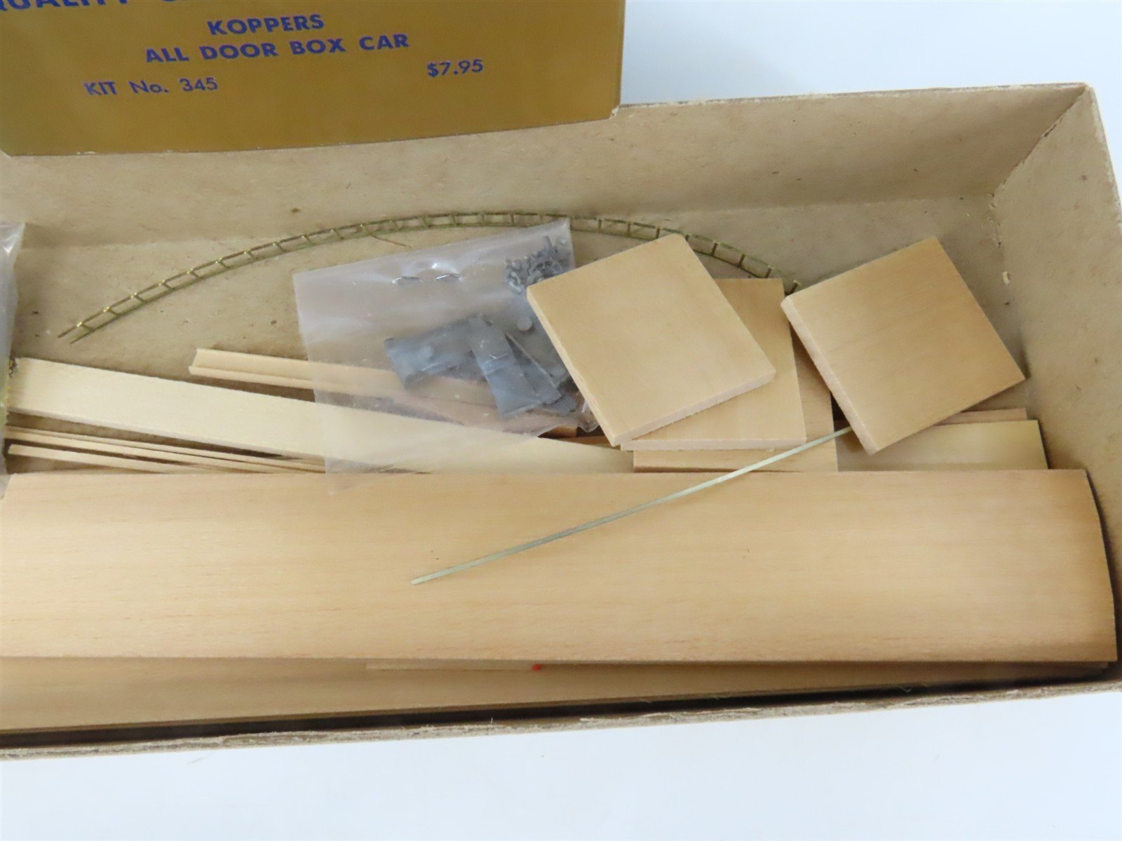 HO Scale Quality Craft Models Kit 345 KFPX Koppers All Door Box Car #100