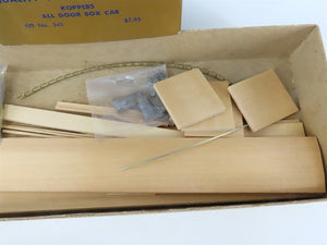 HO Scale Quality Craft Models Kit 345 KFPX Koppers All Door Box Car #100