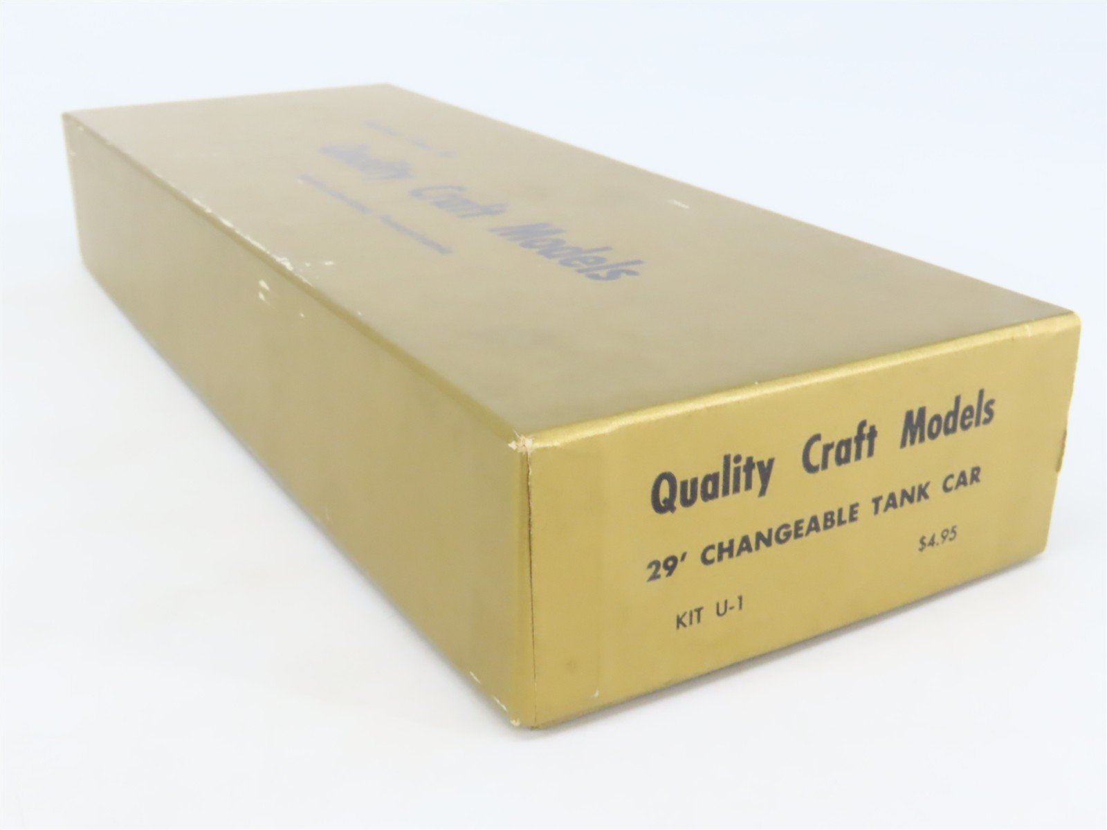 HO Scale Quality Craft Models Kit U-1 UTLX 29' Changeable Tank Car #79599