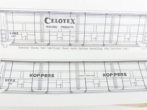 HO Scale Quality Craft Models Kit 344 LUNX Celotex All Door Box Car #4411