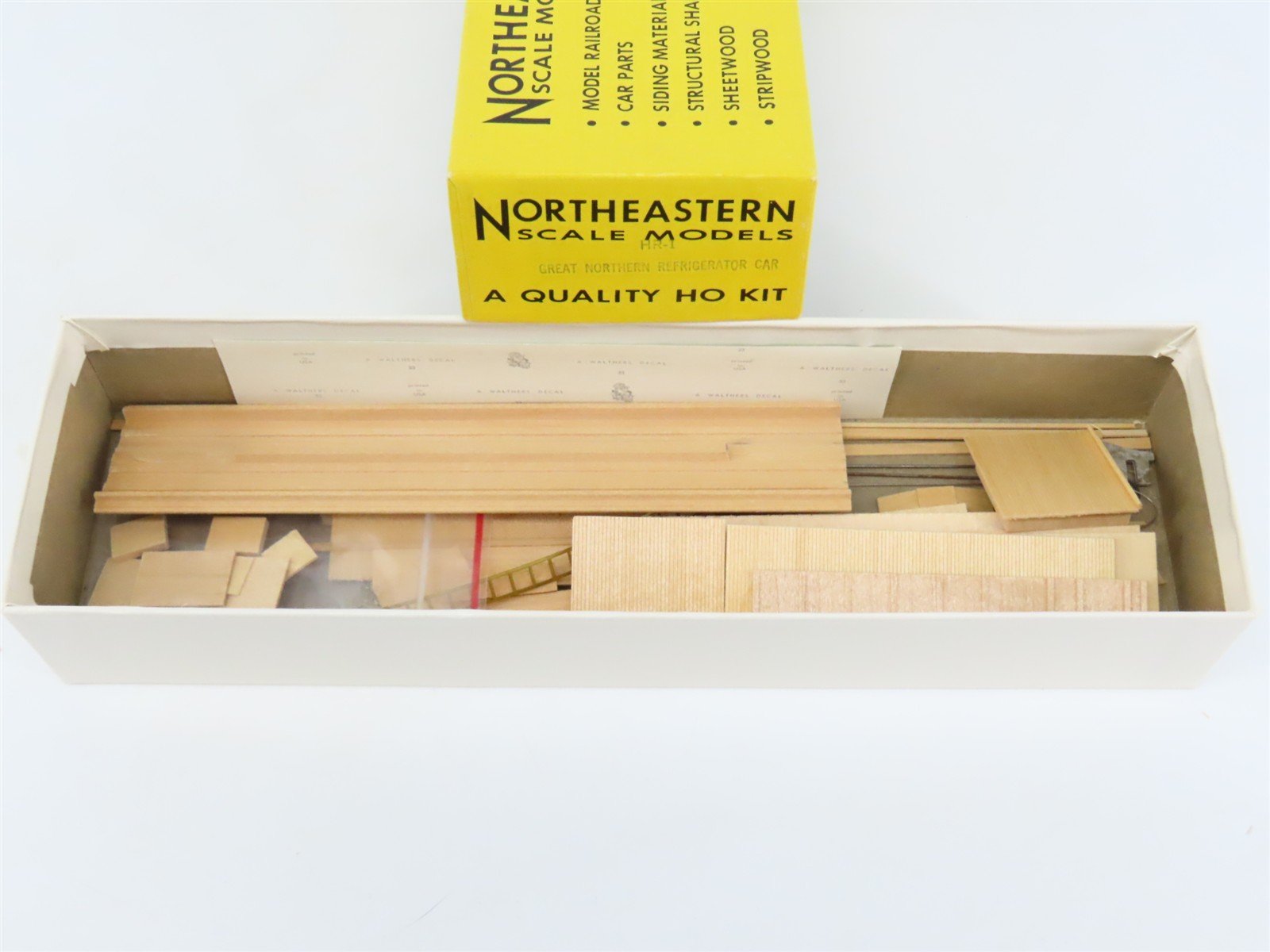 HO Northeastern Scale Models Kit HR-1 GN Great Northern Railway Reefer