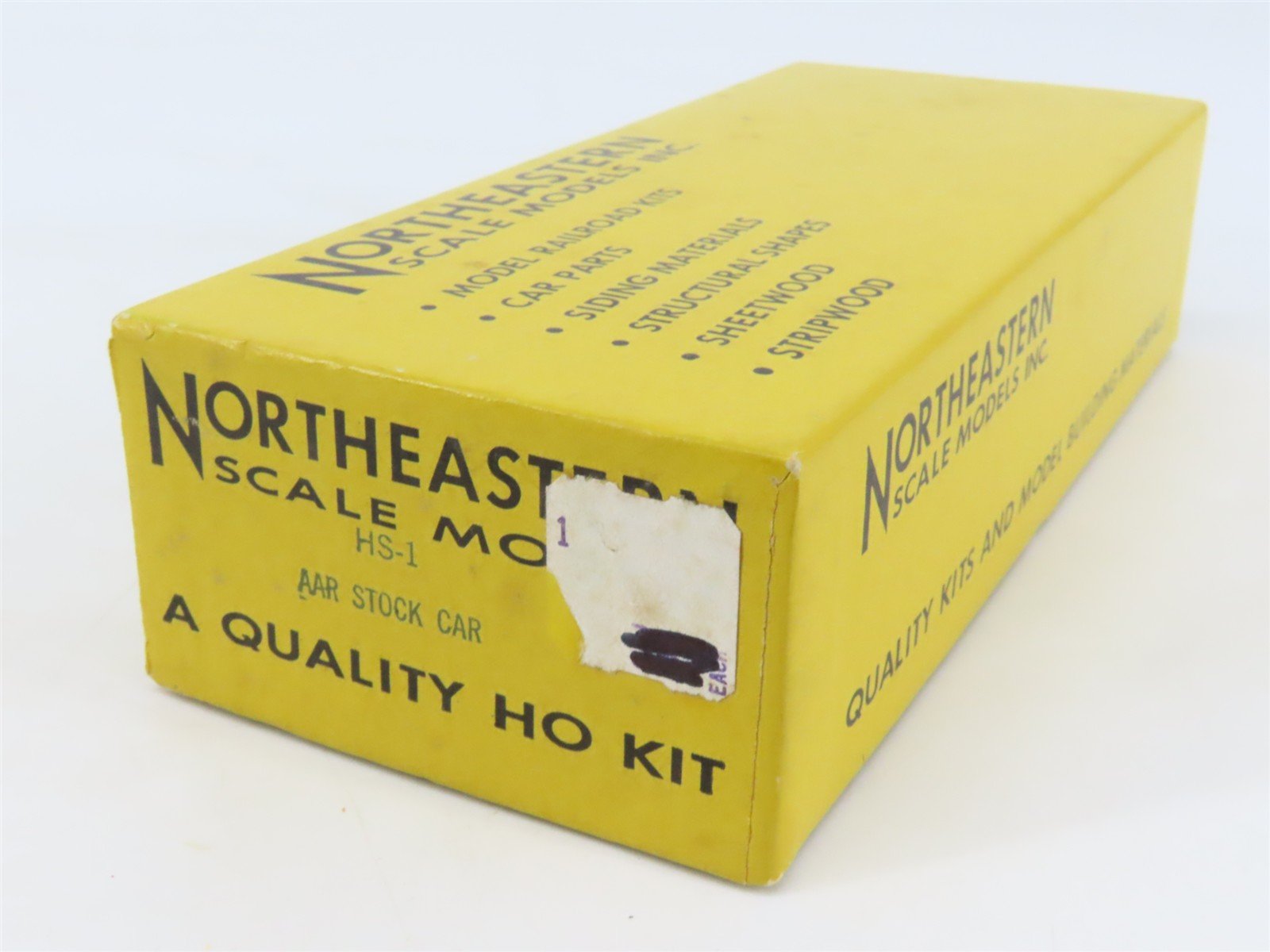 HO Northeastern Scale Models Kit HS-1 SOU Southern Railway Stock Car #45971