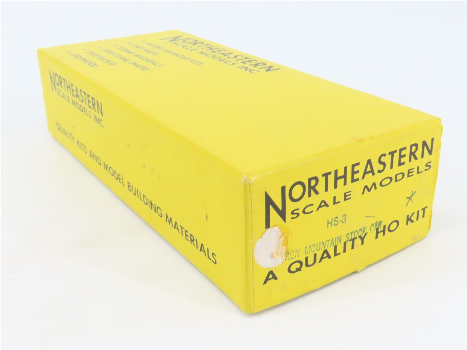 HO Northeastern Scale Models Kit HS-3 StLIM&S Iron Mountain Stock Car #51399