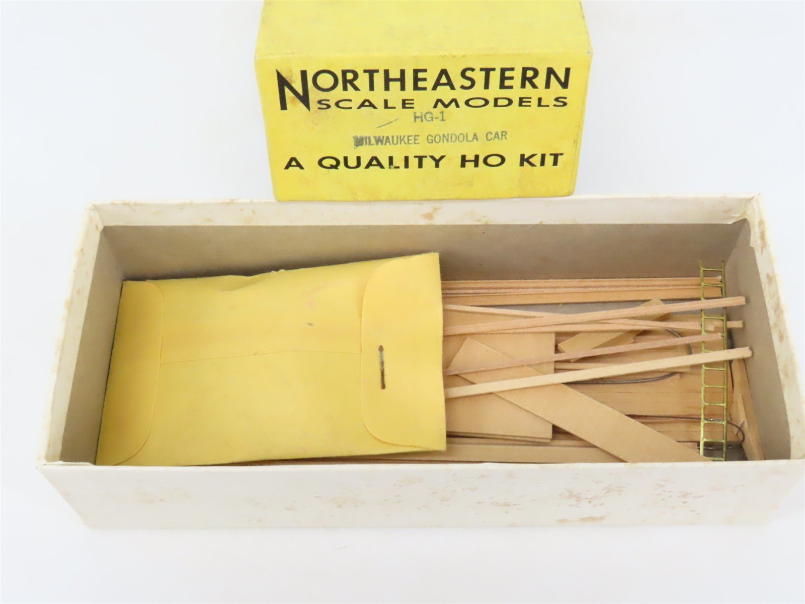HO Northeastern Scale Models Kit HG-1 MILW Milwaukee Road Gondola